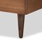 Baxton Studio Greta Mid-Century Modern Dark Grey Fabric Upholstered and  Wood Twin Size Platform Bed 189-11164-11158-ZORO - alternate 10